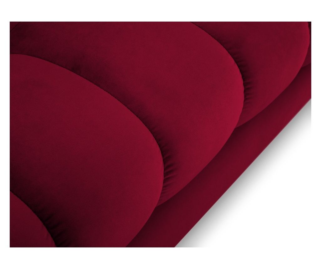Sarokülőgarnitúra Cosmopolitan Design 620658, Bali, piros, 75x185x293 cm - 5