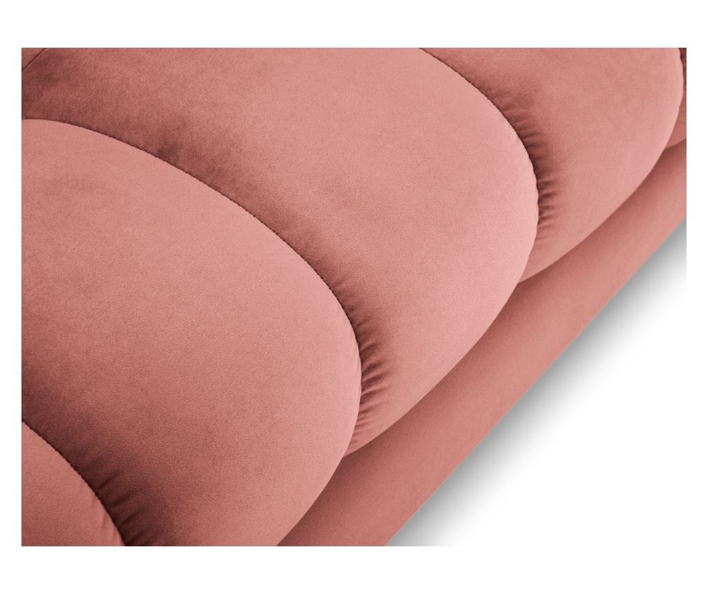 Sarokülőgarnitúra Cosmopolitan Design 620658, Bali, Rózsaszín, 75x185x293 cm - 5