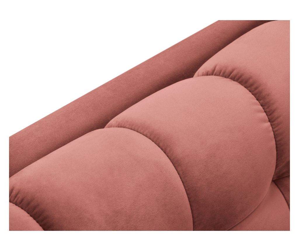 Sarokülőgarnitúra Cosmopolitan Design 620658, Bali, Rózsaszín, 75x185x293 cm - 6