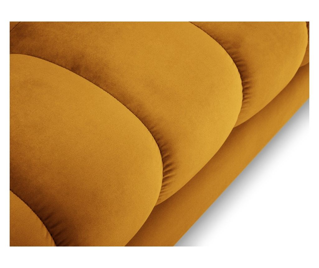 Sarokülőgarnitúra Cosmopolitan Design 620658, Sárga, 75x185x293 cm - 5