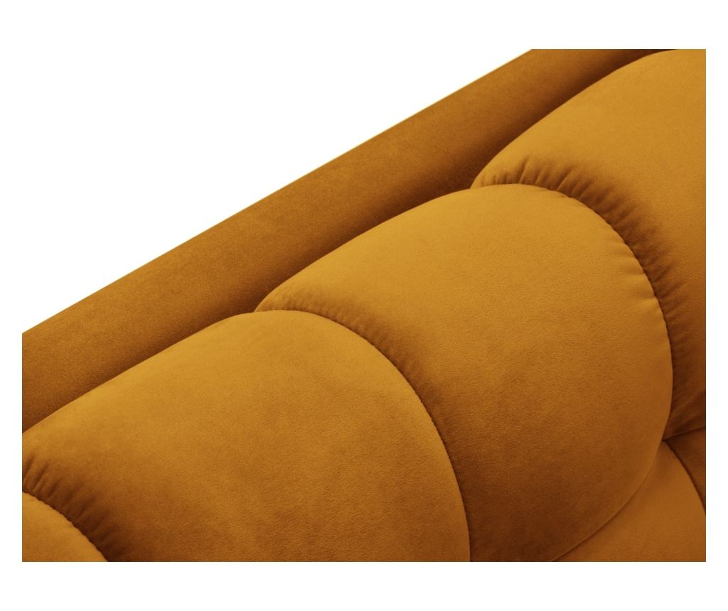 Sarokülőgarnitúra Cosmopolitan Design 620658, Sárga, 75x185x293 cm - 6