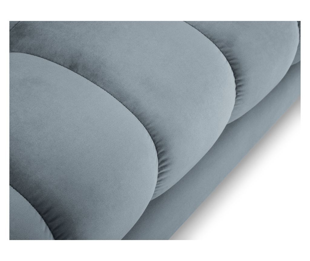 Sarokkanapé Cosmopolitan Design 620658, Bali, Világoskék, 75x185x293 cm - 5