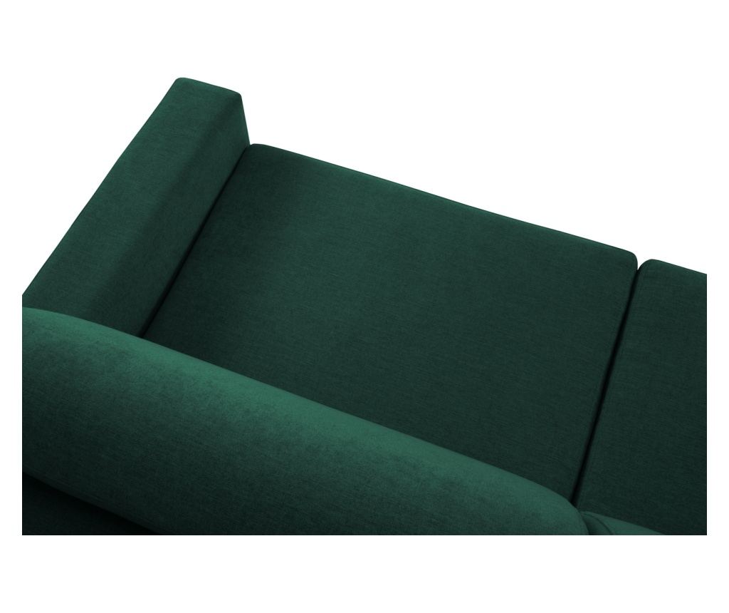 Sarokülőgarnitúra Windsor & Co 860410, Portia, sötétzöld - 7