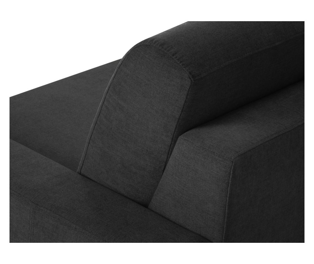 Sarokkanapé ágyfunkcióval Windsor & Co 860410, Portia, fekete - 8