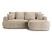 Mazzini Maria Modular Corner Sofa Bed, Light Beige