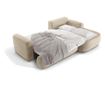 Mazzini Maria Modular Corner Sofa Bed, Light Beige