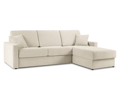 Kotni kavč z ležiščem Windsor & Co 860410, Portia, bež
