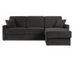 Sarokülőgarnitúra Windsor & Co 860410, Portia, fekete thumbnail 2