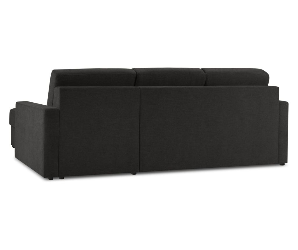 Sarokülőgarnitúra Windsor & Co 860410, Portia, fekete - 3