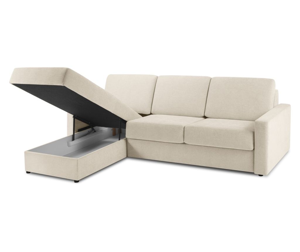 Sarokülő garnitúra ágyfunkcióval Windsor & Co 860410, Portia, bézs - 6