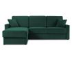 Sarokülőgarnitúra Windsor & Co 860410, Portia, sötétzöld thumbnail 2