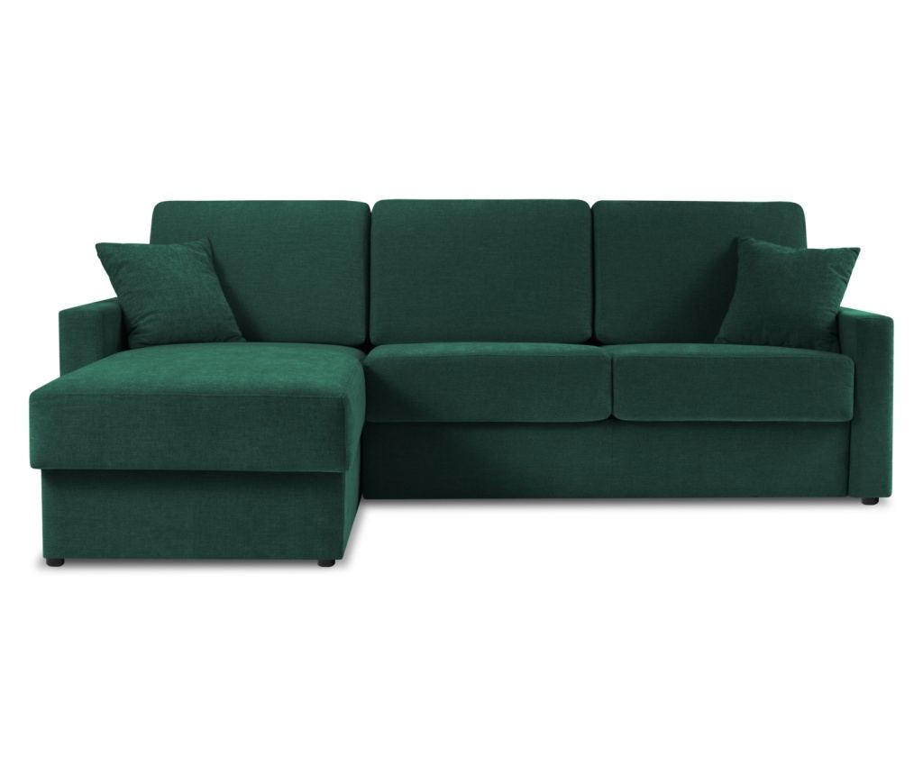 Sarokülőgarnitúra Windsor & Co 860410, Portia, sötétzöld - 2