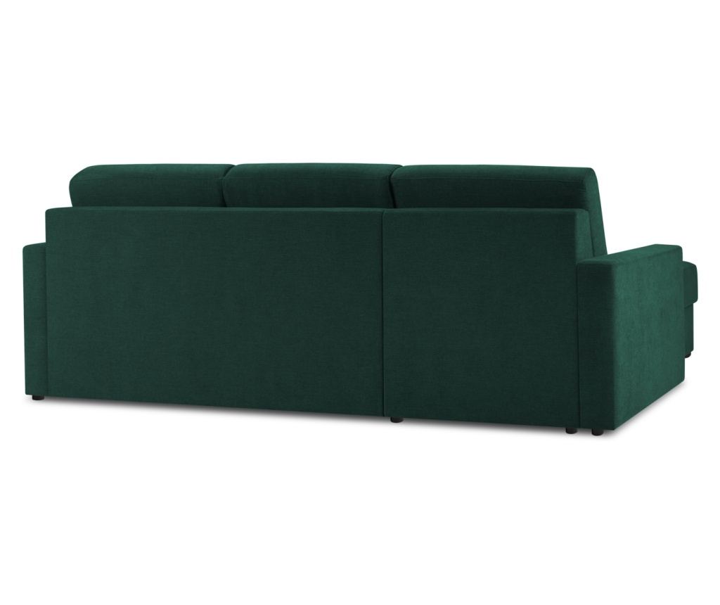 Sarokülőgarnitúra Windsor & Co 860410, Portia, sötétzöld - 3