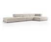 Sarokülőgarnitúra Cosmopolitan Design 622406, Arendal, krém, 70x166x341 cm thumbnail 2