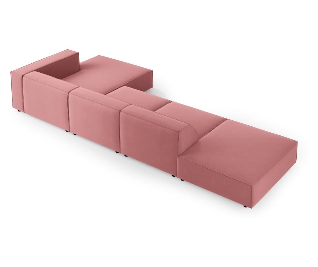Cosmopolitan Design Arendal sarokgarnitúra, flamingó színű - 3