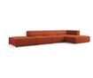 Sarokkanapé Cosmopolitan Design 622406, Arendal, Terracotta, 70x166x341 cm thumbnail 3