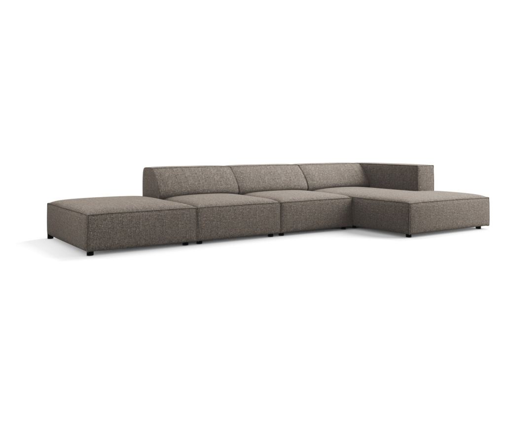 Sarokkanapé Cosmopolitan Design 622406, Arendal, Szürke, 70x166x341 cm - 3