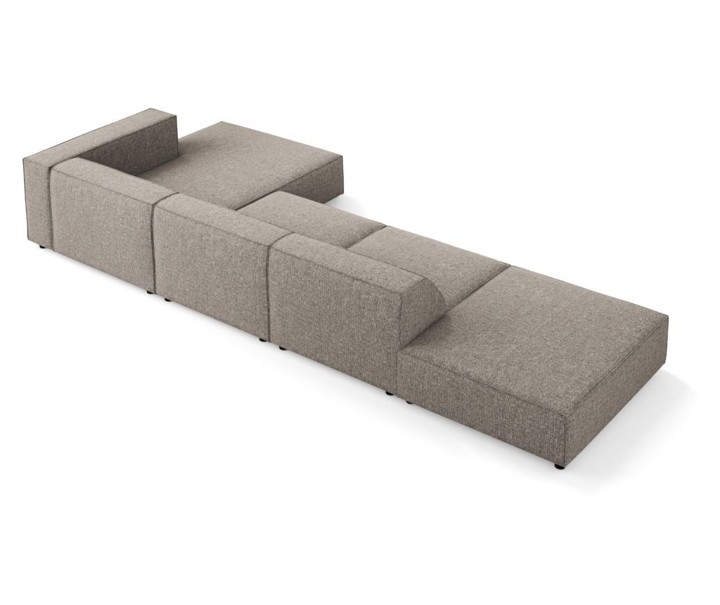 Sarokkanapé Cosmopolitan Design 622406, Arendal, Szürke, 70x166x341 cm - 4