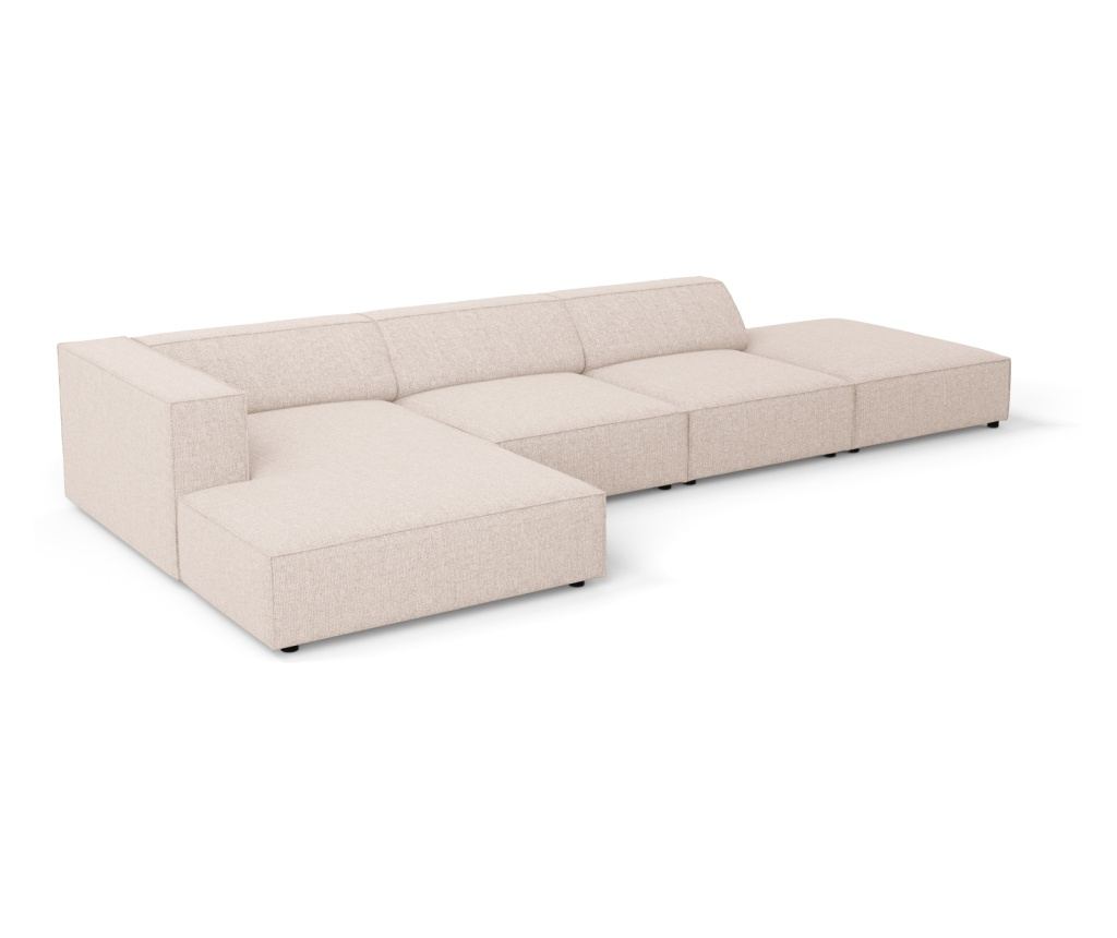 Sarokkanapé Cosmopolitan Design 622406, Arendal, bézs, 70x166x341 cm - 5