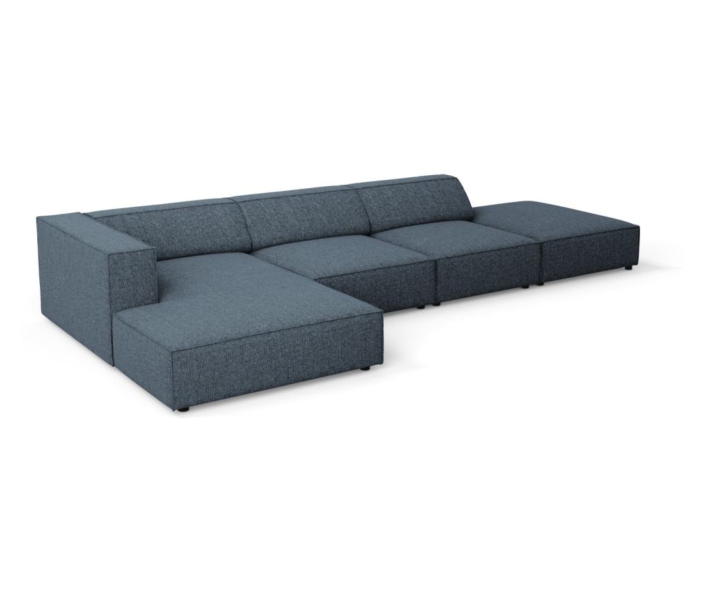 Sarokkanapé Cosmopolitan Design 622406, Arendal, Királykék, 70x166x341 cm - 5