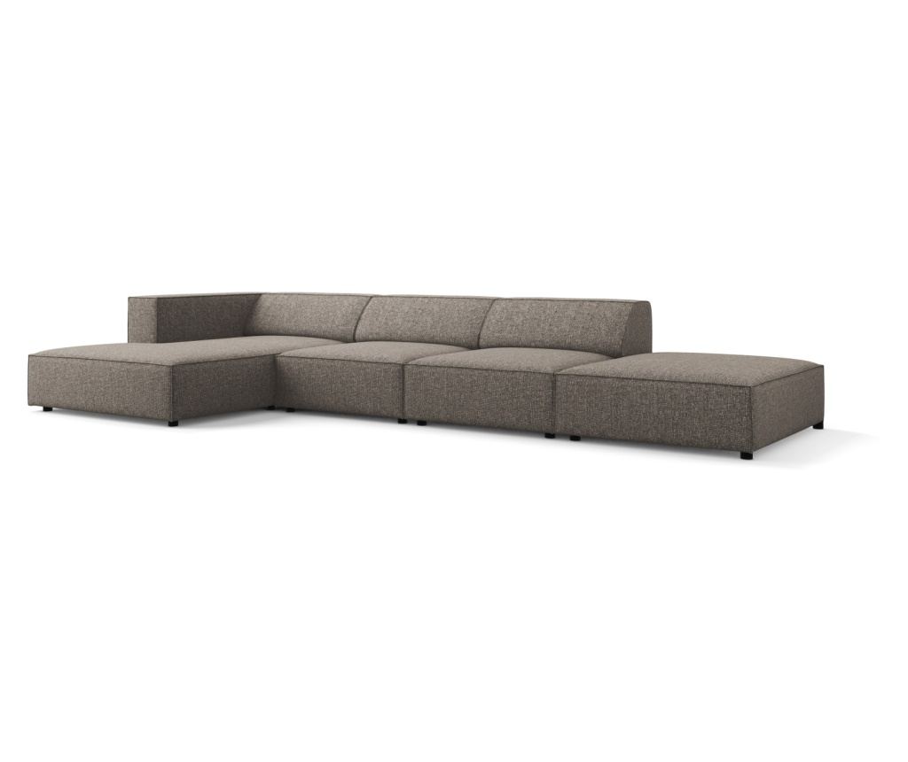 Sarokkanapé Cosmopolitan Design 622406, Arendal, Szürke, 70x166x341 cm - 3