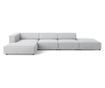 Sarokkanapé Cosmopolitan Design 622406, Arendal, Világosszürke, 70x166x341 cm thumbnail 1