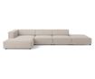Sarokkanapé Cosmopolitan Design 622406, Arendal, sötétbézs, 70x166x341 cm thumbnail 1