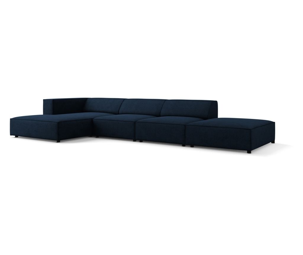 Sarokkanapé Cosmopolitan Design 622406, Arendal, Királykék, 70x166x341 cm - 2