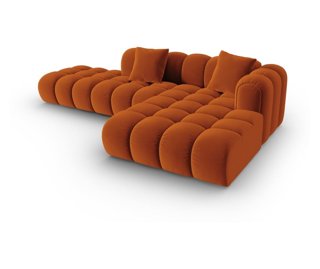 Moduláris sarokkanapé Windsor & Co 862215, Astro, terrakotta, 70x190x300 cm - 3
