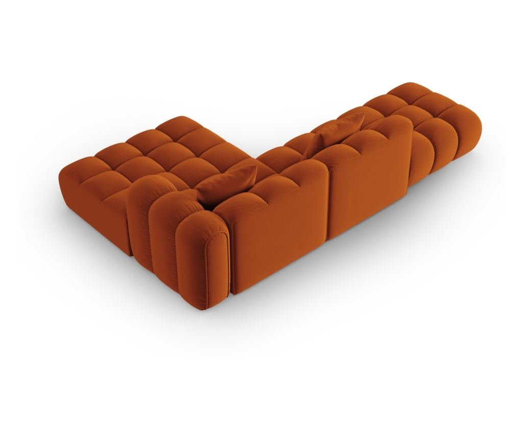 Moduláris sarokkanapé Windsor & Co 862215, Astro, terrakotta, 70x190x300 cm - 4