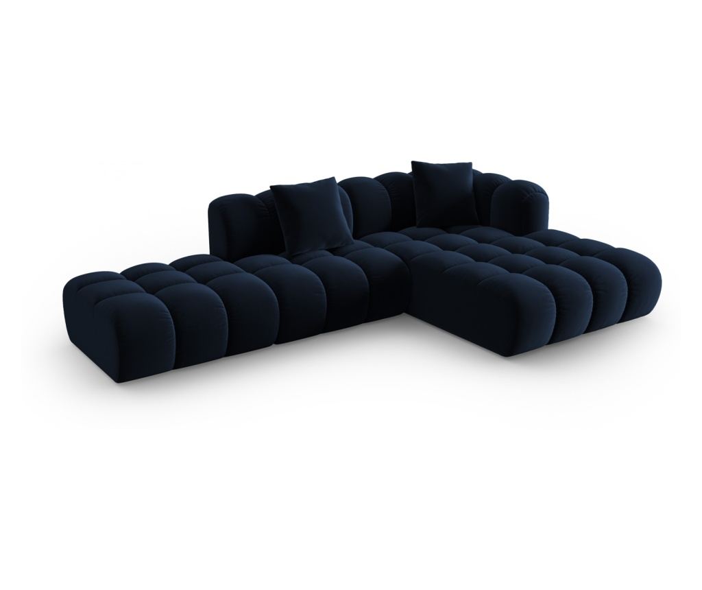 Moduláris sarokkanapé Windsor & Co 862215, Astro, királykék, 70x190x300 cm - 2