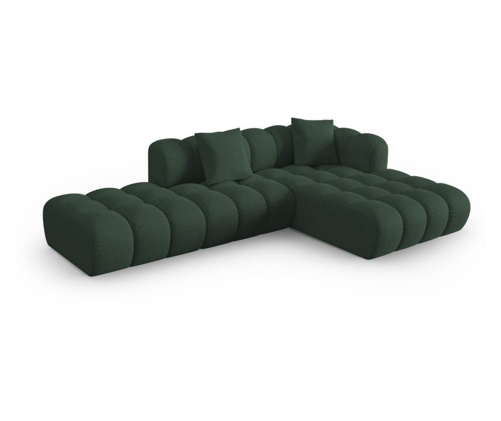 Modul sarokkanapé Windsor & Co 862215, Astro, tengerzöld, 70x190x300 cm - 2