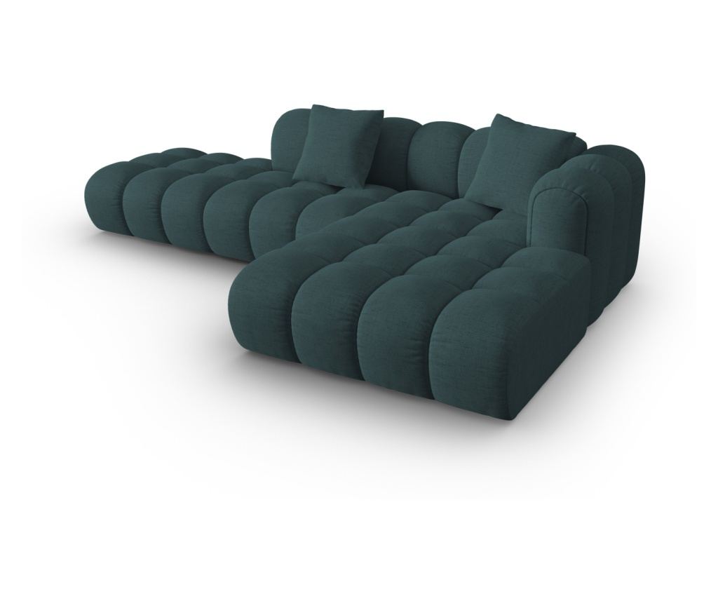 Moduláris sarokülő Windsor & Co 862215, Astro, Türkiz, 70x190x300 cm - 3