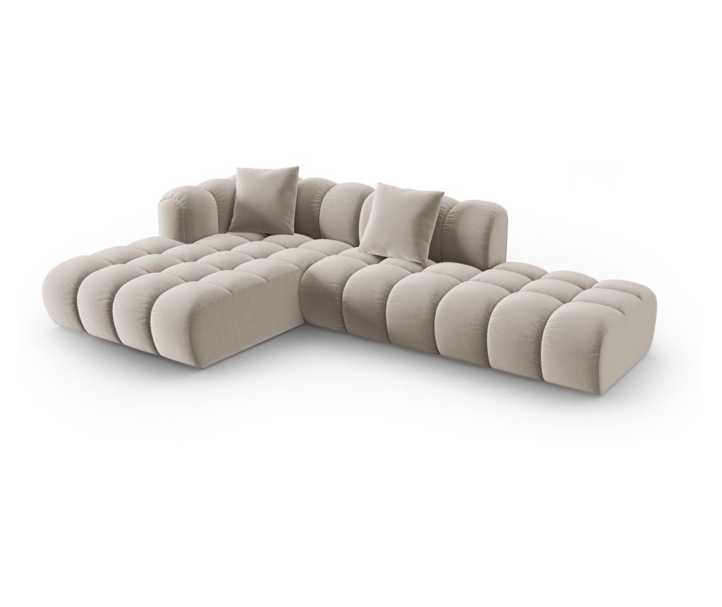 Modul sarokkanapé Windsor & Co 862215, Astro, krém, 70x190x300 cm - 3
