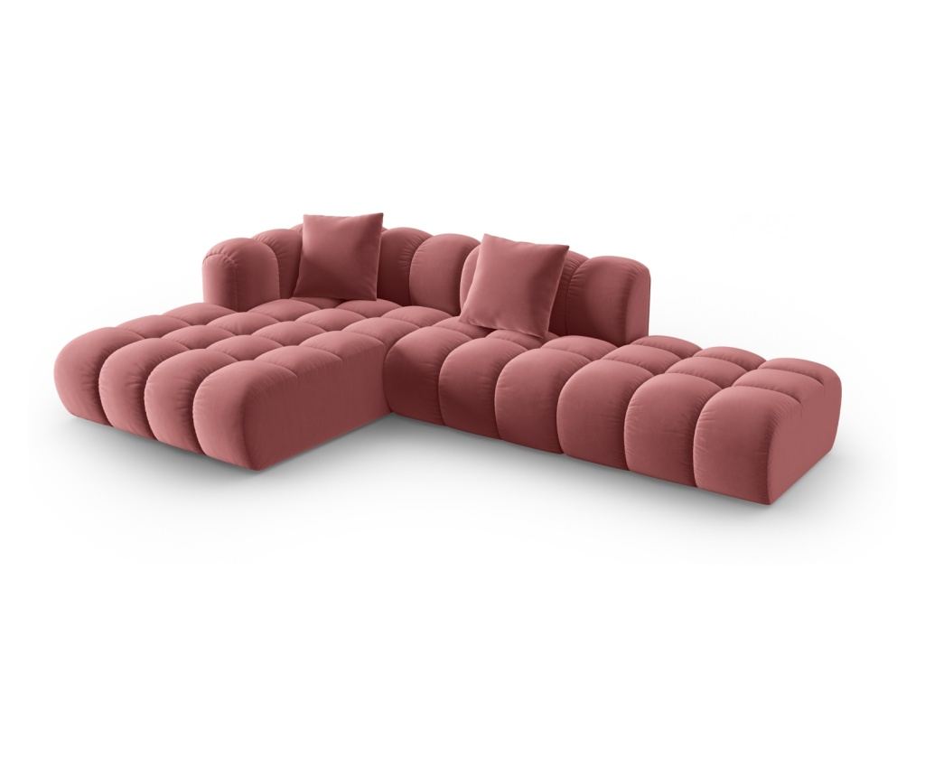 Windsor & Co Moduláris Sarokgarnitúra, Astro, Flamingo Szín - 2
