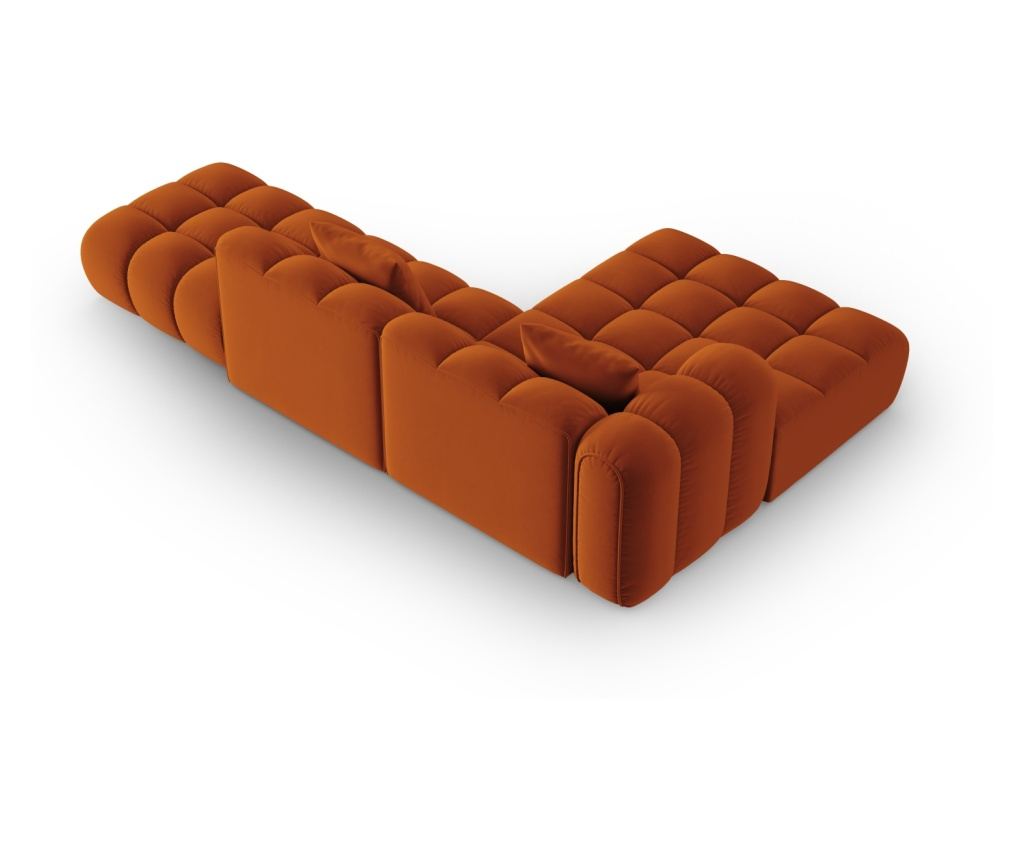 Moduláris sarokkanapé Windsor & Co 862215, Astro, Terracotta, 70x190x300 cm - 4