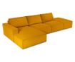 Milo Casa 898151 sarokülő, Carlo, sárga, 90x166x341 cm thumbnail 4