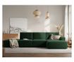 Sarokkanapé Milo Casa 898151, Carlo, Sötétzöld, 90x166x341 cm thumbnail 1