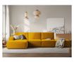 Sarokkanapé Milo Casa 898151, Carlo, Sárga, 90x166x341 cm thumbnail 1