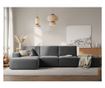 Sarokkanapé Milo Casa 898151, Carlo, Sötétszürke, 90x166x341 cm thumbnail 1