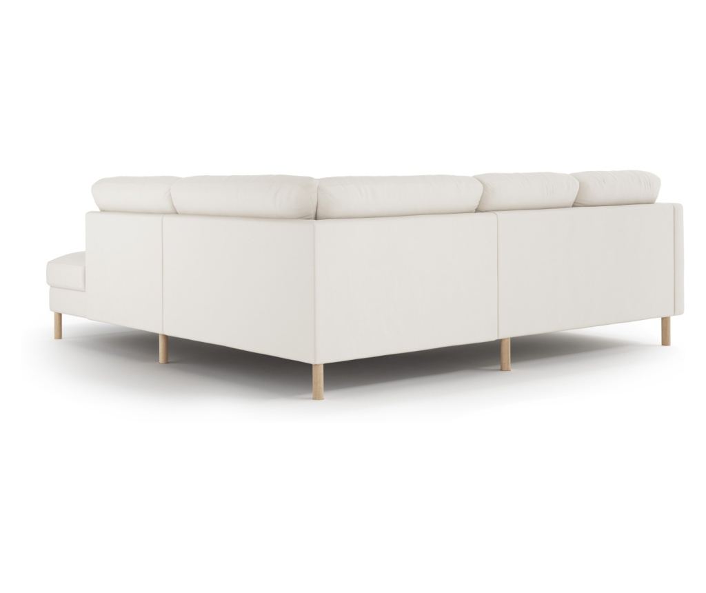 Sarokkanapé Micadoni Home 533926, Eden, Bézs, 90x234x267 cm - 3