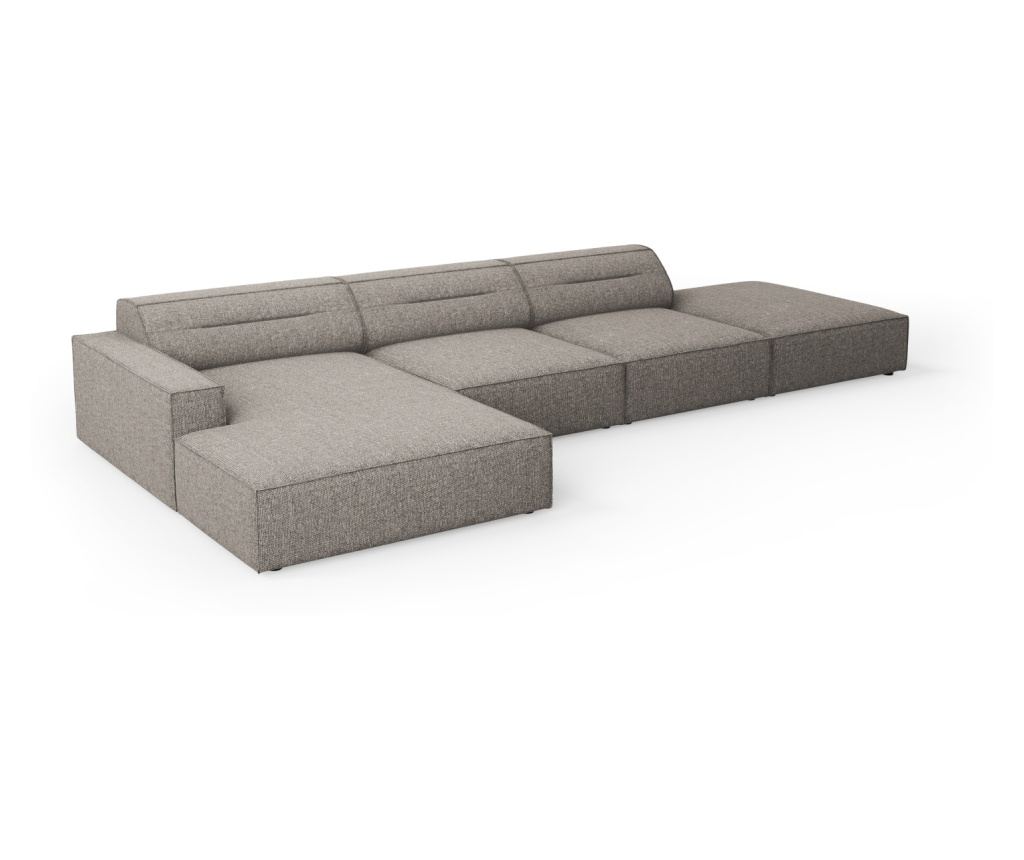 Windsor & Co Lupus sarokgarnitúra, szürke - 5