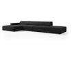 Sarokülőgarnitúra Windsor & Co 861348, Lupus, Fekete, 70x166x341 cm thumbnail 3