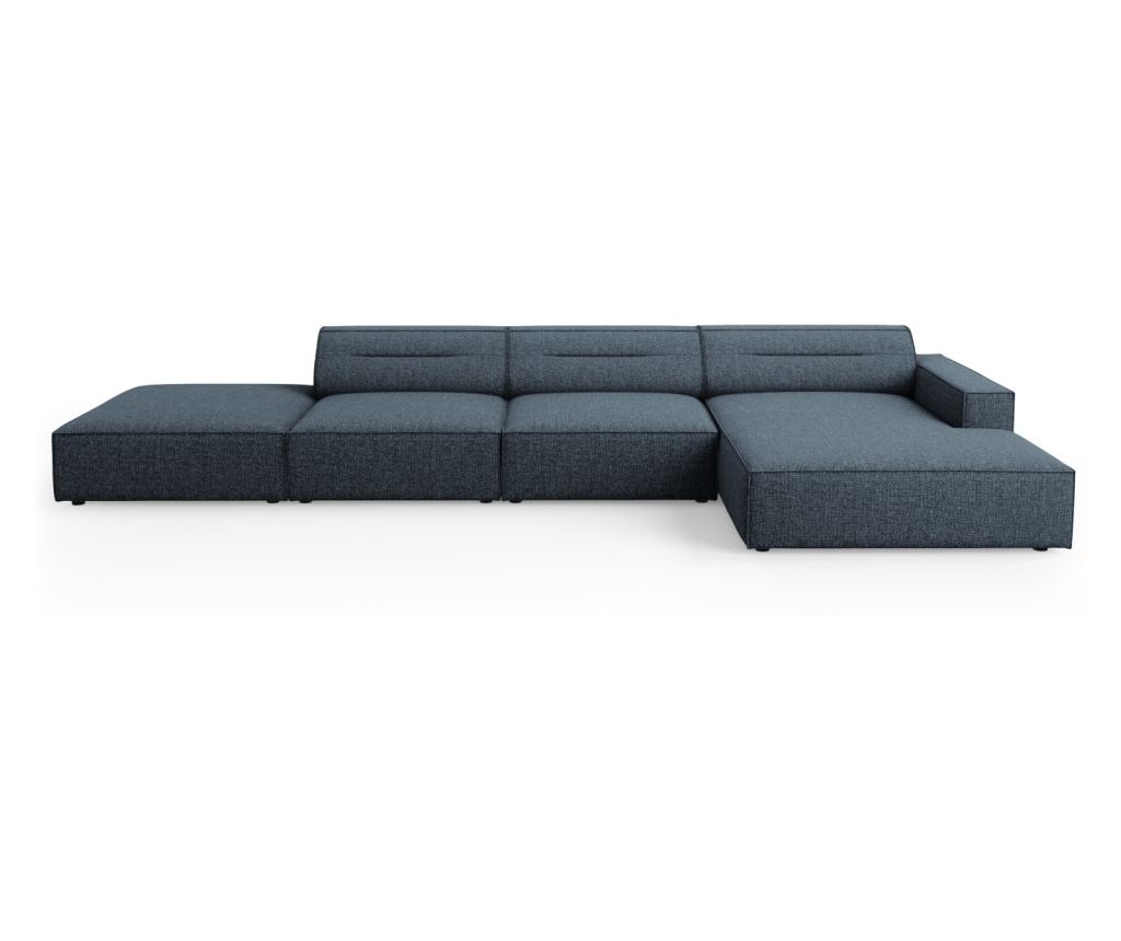 Sarokkanapé Windsor & Co 861348, Királykék, 70x166x341 cm - 2
