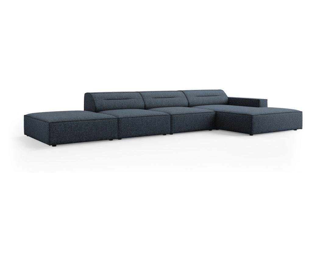 Sarokkanapé Windsor & Co 861348, Királykék, 70x166x341 cm - 3