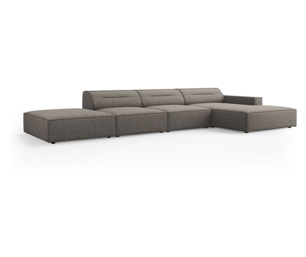 Sarokülőgarnitúra Windsor & Co 861348, Lupus, Szürke, 70x166x341 cm - 3