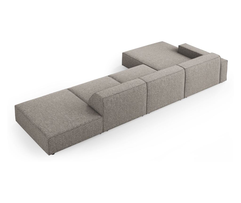 Sarokülőgarnitúra Windsor & Co 861348, Lupus, Szürke, 70x166x341 cm - 4