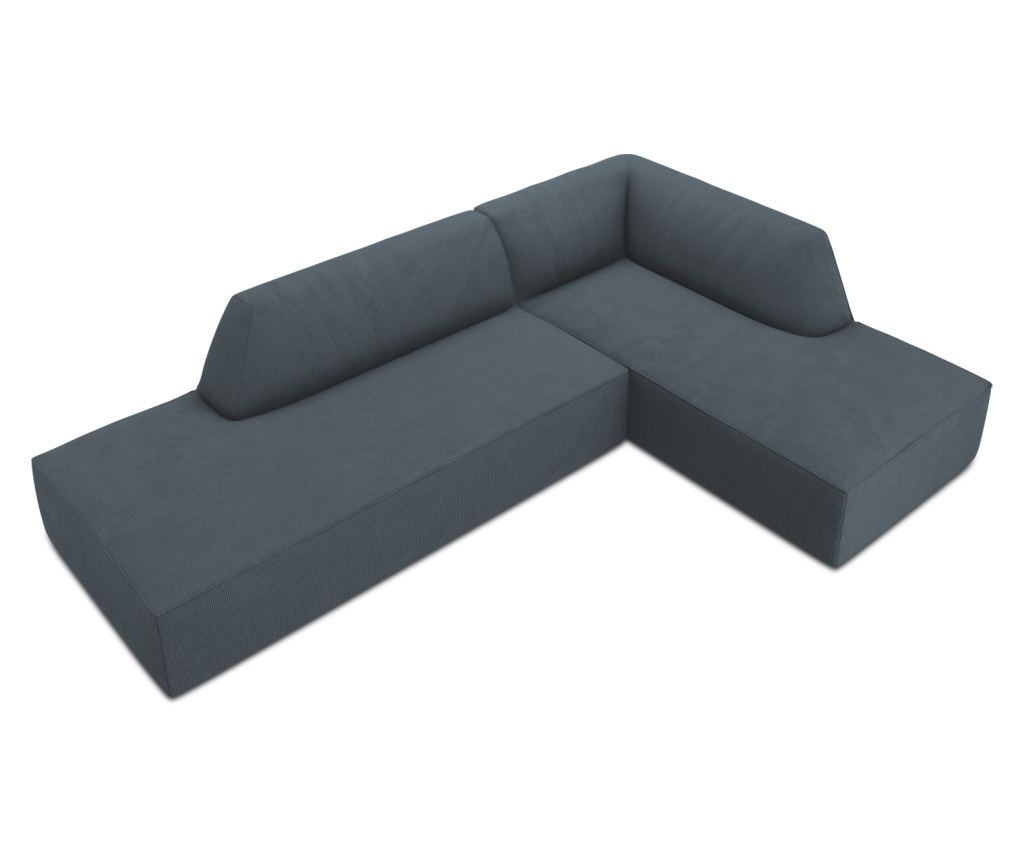 Moduláris sarokkanapé Windsor & Co 860638, kék, 69x180x273 cm - 9