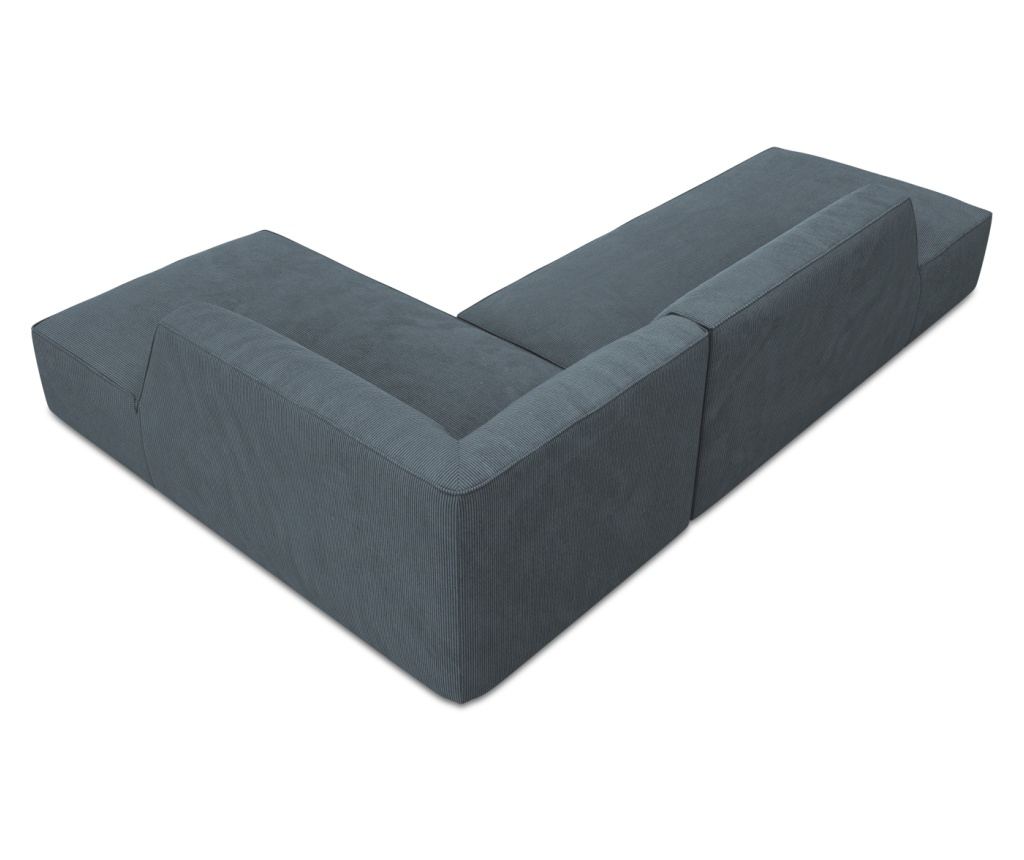 Moduláris sarokkanapé Windsor & Co 860638, kék, 69x180x273 cm - 11