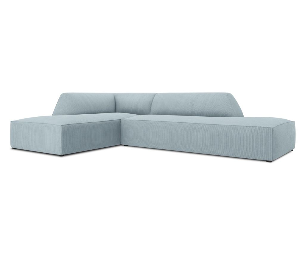 Windsor & Co Sao moduláris sarokgarnitúra, világoskék - 4